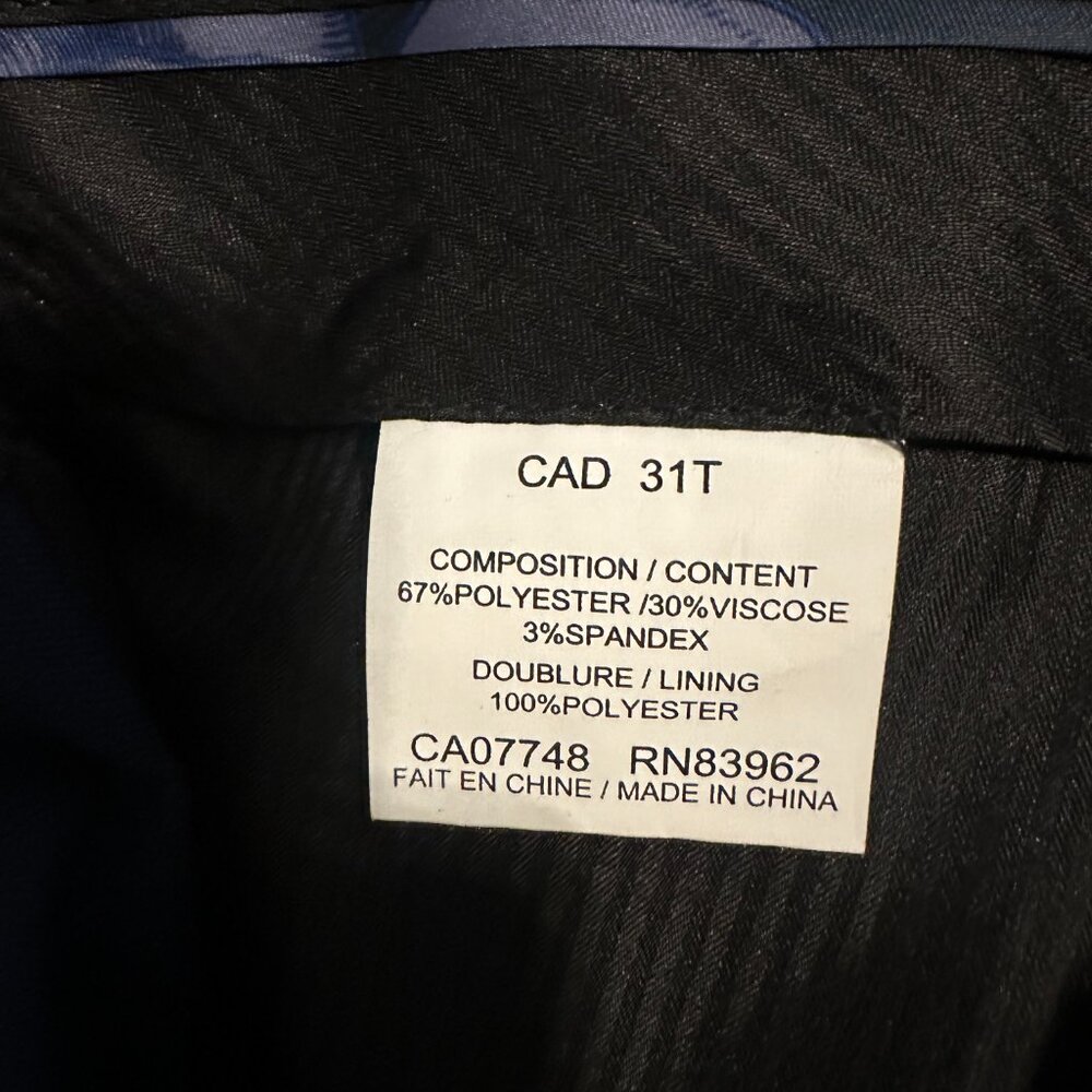 Men’s Navy Suit + White Shirt - Picture 11 of 11